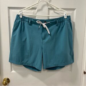 Chubbies Men’s The Everywear Stretch Hybrid Shorts Size XXL Turquoise Blue 6”
